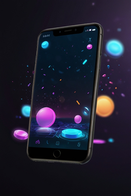 Smartphone mit Amonbet Casino App